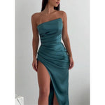 Women's Sleeveless Split Party Dress - EX-STOCK CANADA