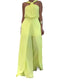 Women's Solid Color Wide Leg Jumpsuit - EX-STOCK CANADA