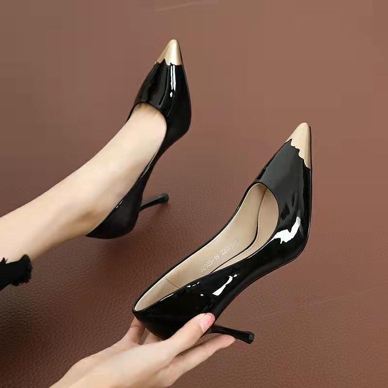 Women's Stiletto High Heels Korean Style Fashion Commuter Shoes - EX-STOCK CANADA