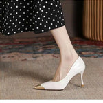 Women's Stiletto High Heels Korean Style Fashion Commuter Shoes - EX-STOCK CANADA