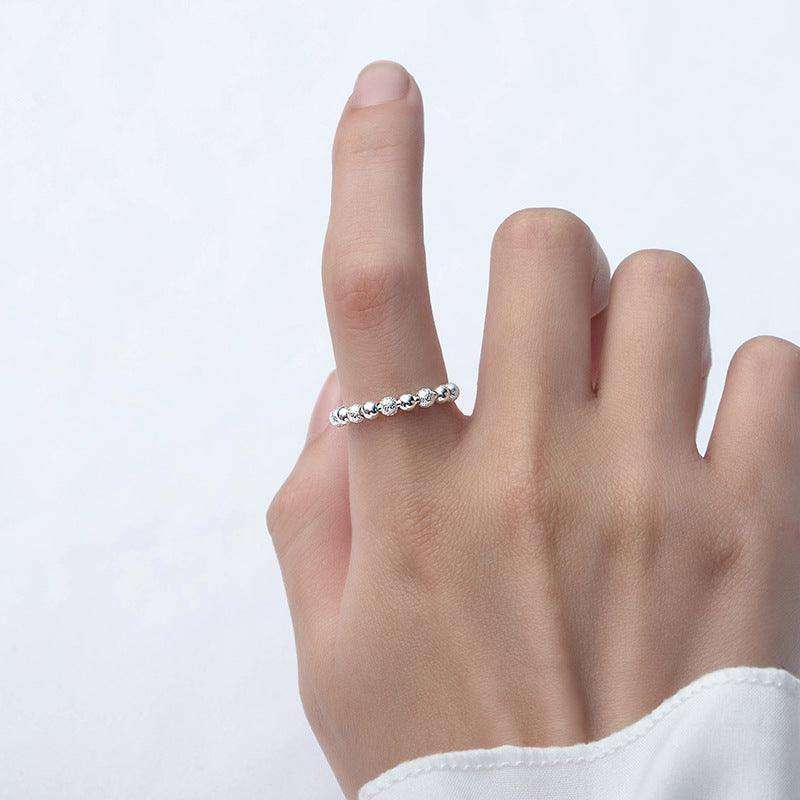 Women's Stylish And Simple Personality Sterling Silver Anxiety Ring - EX-STOCK CANADA