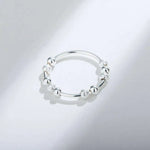 Women's Stylish And Simple Personality Sterling Silver Anxiety Ring - EX-STOCK CANADA