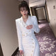 Women's Suit Western Style Small Look Tall Suit Burr Tweed Blazer and Skirt Two-piece Set - EX-STOCK CANADA