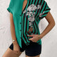 Women's Summer Button Cardigan Short Sleeve Shirt - EX-STOCK CANADA