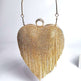 Women's Tassel Heart Shape Inlaid Diamond Handbag - EX-STOCK CANADA