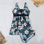 Women's V-neck Printed Split Bikini Swimsuit - EX-STOCK CANADA