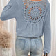 Women's V-neck Solid Color Fashion Knitted Blouse - EX-STOCK CANADA