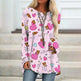 Women's Valentine's Day Love Print Long Sleeve T-shirt - EX-STOCK CANADA