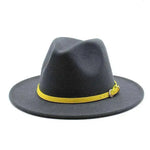 Women's Woolen Big Brimmed Jazz Felt Style Hat - EX-STOCK CANADA