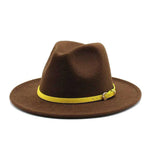 Women's Woolen Big Brimmed Jazz Felt Style Hat - EX-STOCK CANADA