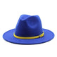 Women's Woolen Big Brimmed Jazz Felt Style Hat - EX-STOCK CANADA