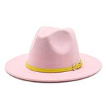 Women's Woolen Big Brimmed Jazz Felt Style Hat - EX-STOCK CANADA