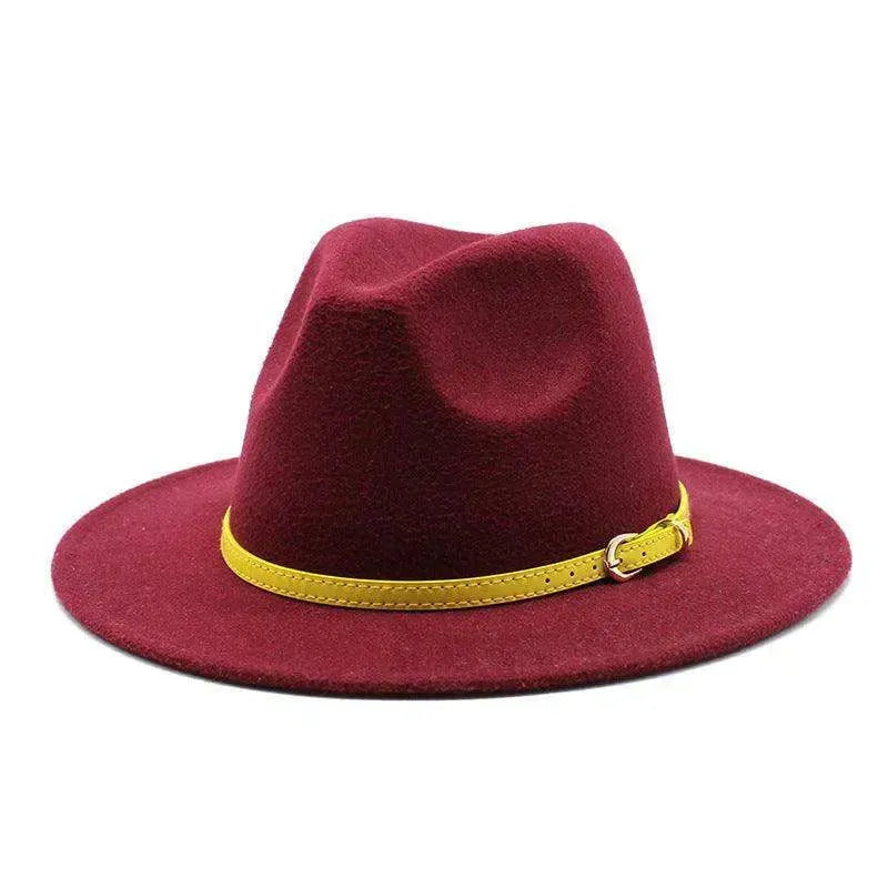 Women's Woolen Big Brimmed Jazz Felt Style Hat - EX-STOCK CANADA