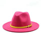 Women's Woolen Big Brimmed Jazz Felt Style Hat - EX-STOCK CANADA