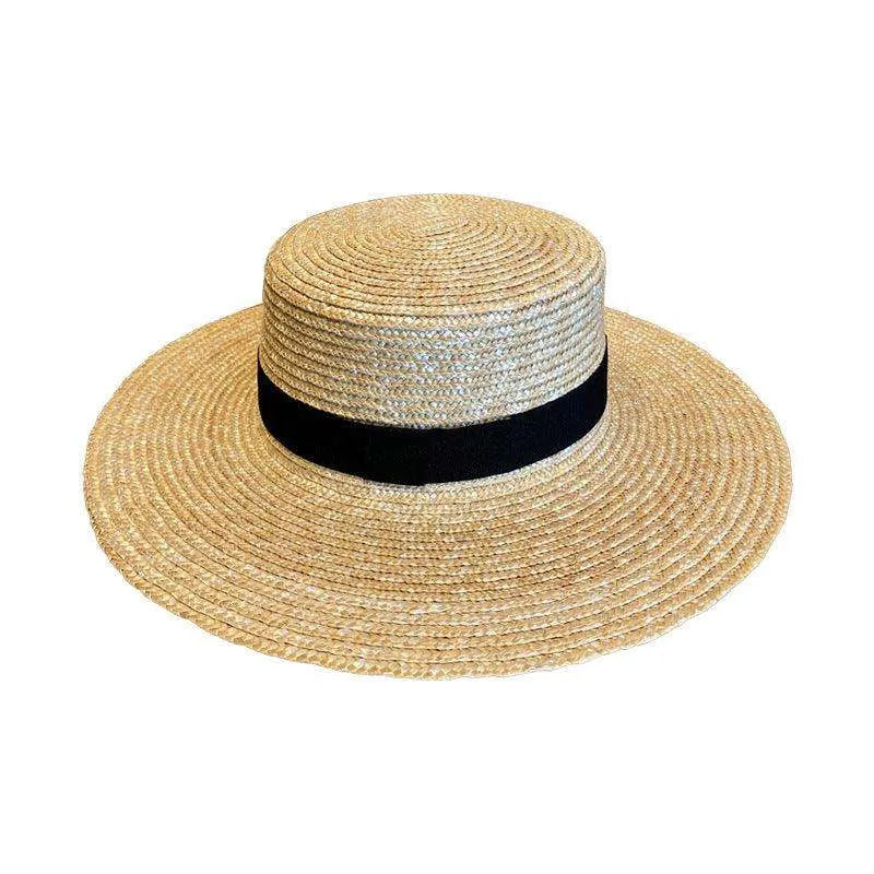 Women's Woven Raffia Straw Sunshade Hat - EX-STOCK CANADA