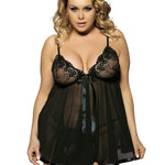 Women Sexy Lingerie Big Code Sleepwear Sleep dress - EX-STOCK CANADA