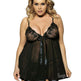 Women Sexy Lingerie Big Code Sleepwear Sleep dress - EX-STOCK CANADA