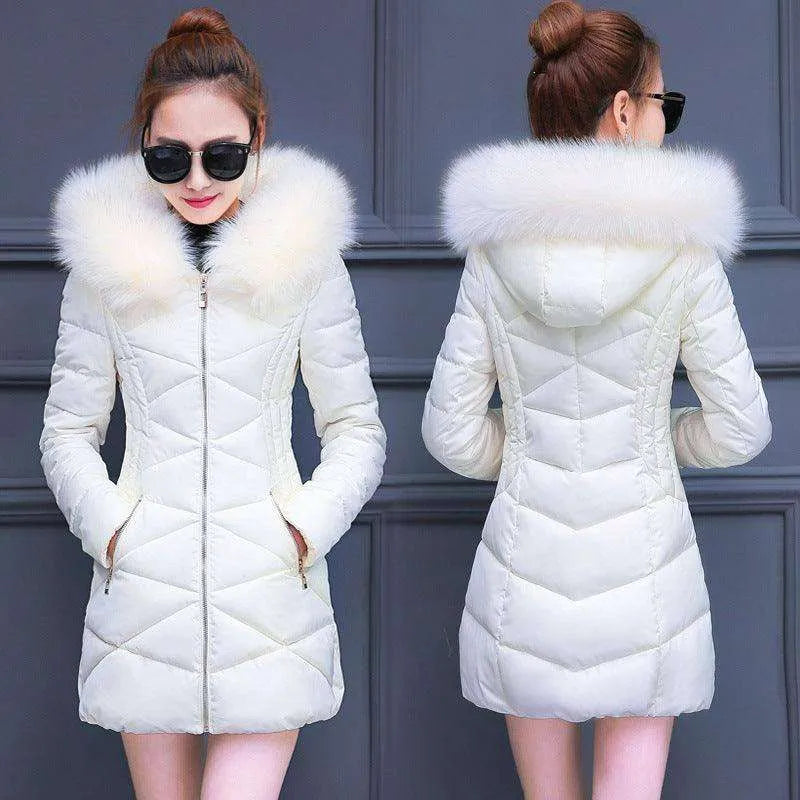 Women Slim Thick Korean Down Padded Jacket - EX-STOCK CANADA