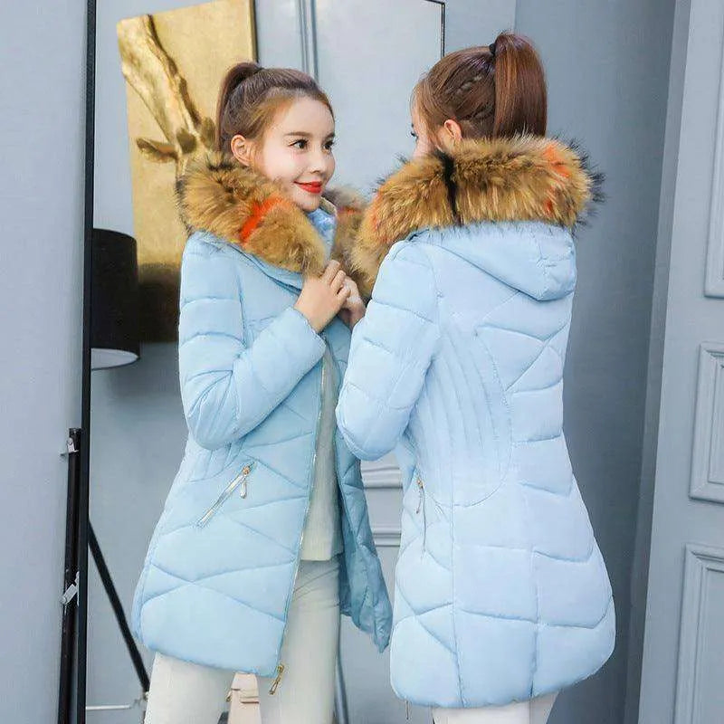 Women Slim Thick Korean Down Padded Jacket - EX-STOCK CANADA