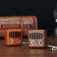 Wooden Bluetooth Speakers Retro Solid Wooden Audio With Radio Card - EX-STOCK CANADA