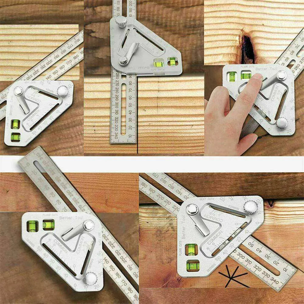 Woodworking Triangle Ruler Angle Measure - EX-STOCK CANADA