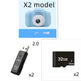 X2 HD Mini Children Cartoon Kids Digital Camera - EX-STOCK CANADA