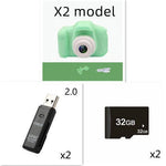 X2 HD Mini Children Cartoon Kids Digital Camera - EX-STOCK CANADA