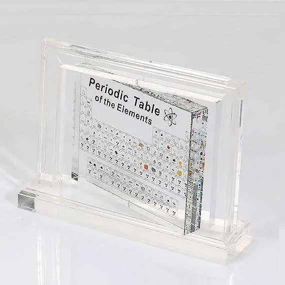 Xanadued Periodic Table w/ Real Elements, Acrylic Display: 83 Element Samples - EX-STOCK CANADA