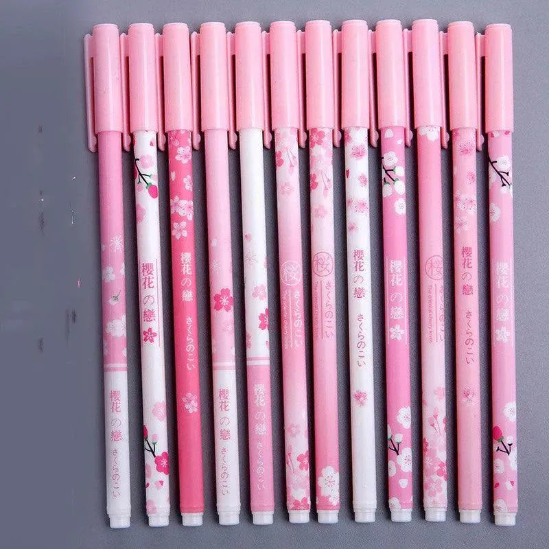 Xueba Pen School Flower School Grass Gel Pen Cute Student - EX-STOCK CANADA