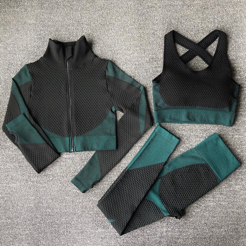 Yoga sets female sport gym suit - EX-STOCK CANADA