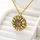 You Are My Sunshine Sunflower Necklace - EX-STOCK CANADA