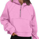 Zip Hoodie Sweater Pocket Loose Sport Top Long Sleeve - EX-STOCK CANADA