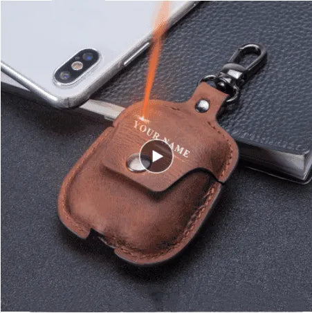 AirPods Leather Covers + Keychain Hook! - EX-STOCK CANADA