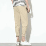 Breezy & relaxing Cotton linen men's harem pants - EX-STOCK CANADA