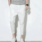 Breezy & relaxing Cotton linen men's harem pants - EX-STOCK CANADA