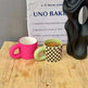 Ceramic Rose Chequered and Many Other Mark Mug - EX-STOCK CANADA