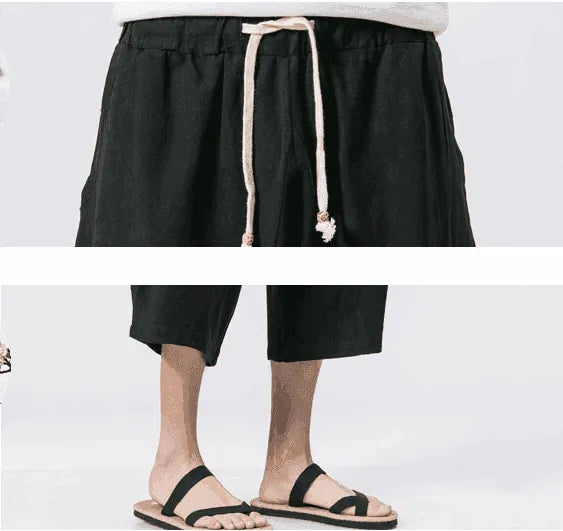 Chinese Style Cotton And Harem Pants - EX-STOCK CANADA