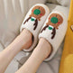 Christmas Home Elk Soft Cozy Slippers Shoes - EX-STOCK CANADA