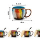 Creative Handmade European Style Ceramic Couples Mug with Lid Soon - EX-STOCK CANADA