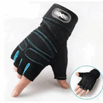 Cycling Gloves Half Finger Breathable Elastic for gym - EX-STOCK CANADA