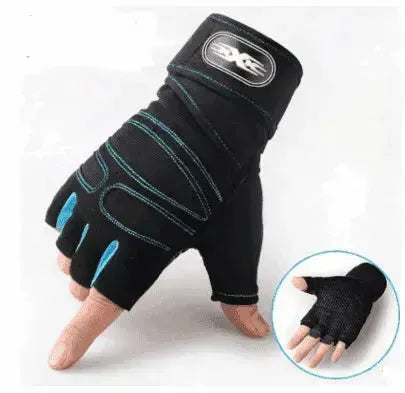 Cycling Gloves Half Finger Breathable Elastic for gym - EX-STOCK CANADA