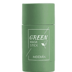 Green Tea Mask Stick: Oil Control, Anti-Acne, Whitening, Seaweed Skin Care - EX-STOCK CANADA