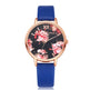 High Quality Fashion Leather Strap Rose Gold Women Watch - EX-STOCK CANADA