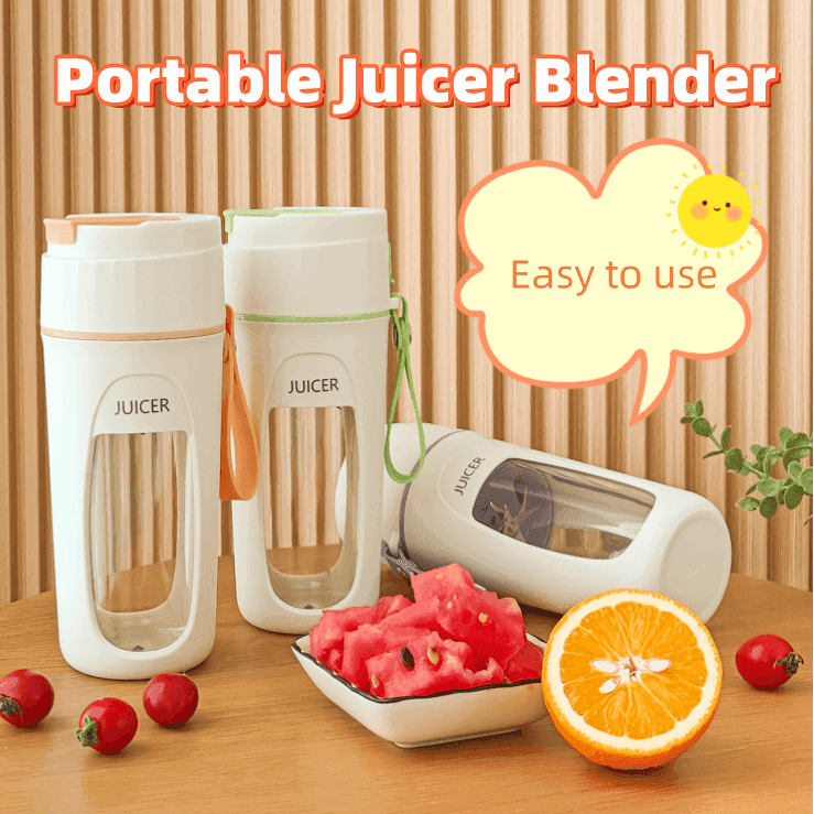 Portable Blender Electric Rechargeable Juice Maker - EX-STOCK CANADA