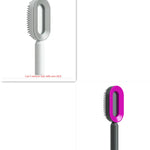 Self Cleaning Hair Brush For Women key Massage Scalp - EX-STOCK CANADA