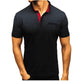 Stylish Lapel cotton print short sleeve shirt - EX-STOCK CANADA