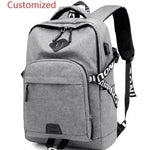 Stylish Laptop USB Charge Backpack - EX-STOCK CANADA