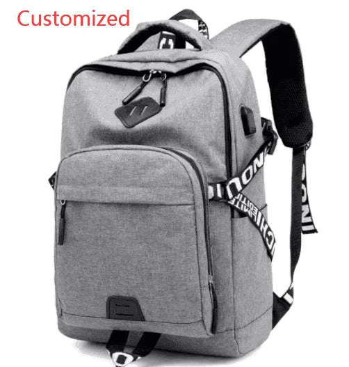 Stylish Laptop USB Charge Backpack - EX-STOCK CANADA