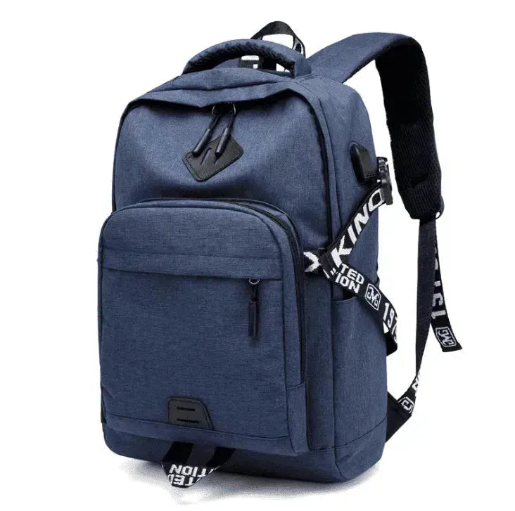 Stylish Laptop USB Charge Backpack - EX-STOCK CANADA