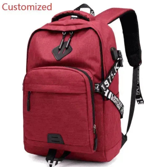 Stylish Laptop USB Charge Backpack - EX-STOCK CANADA